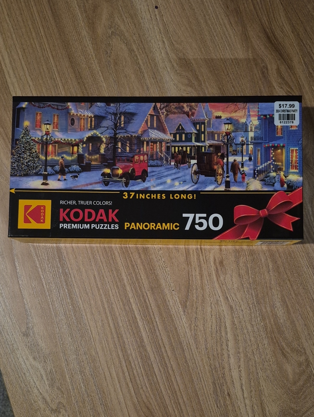Kodak Panoramic Puzzle - 37 Inches Long Christmas Puzzle